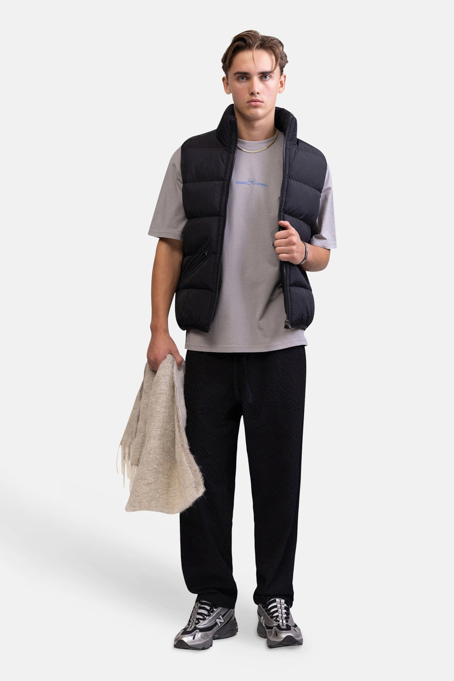 T-shirt à manches courtes - gris