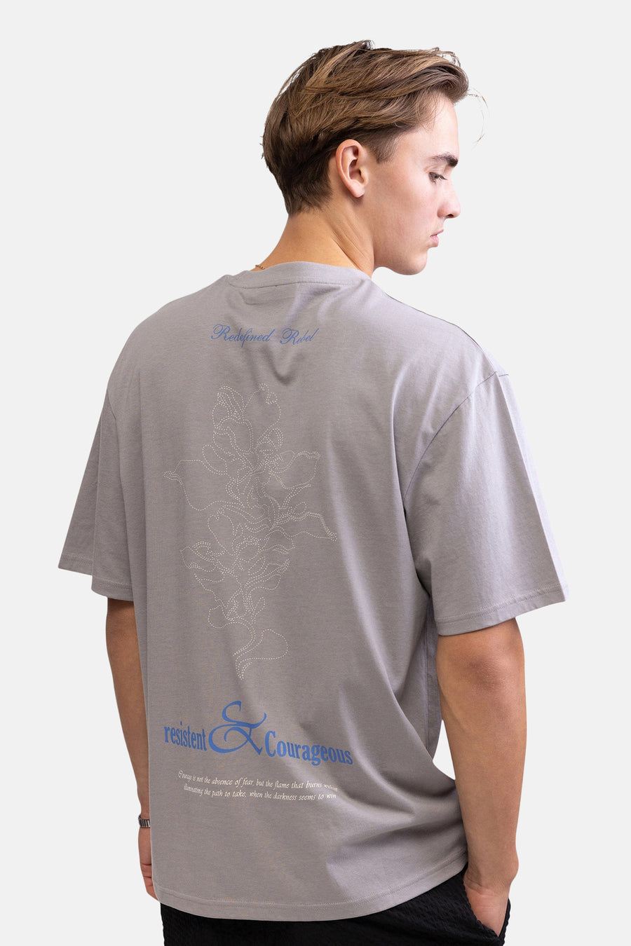 T-shirt à manches courtes - gris