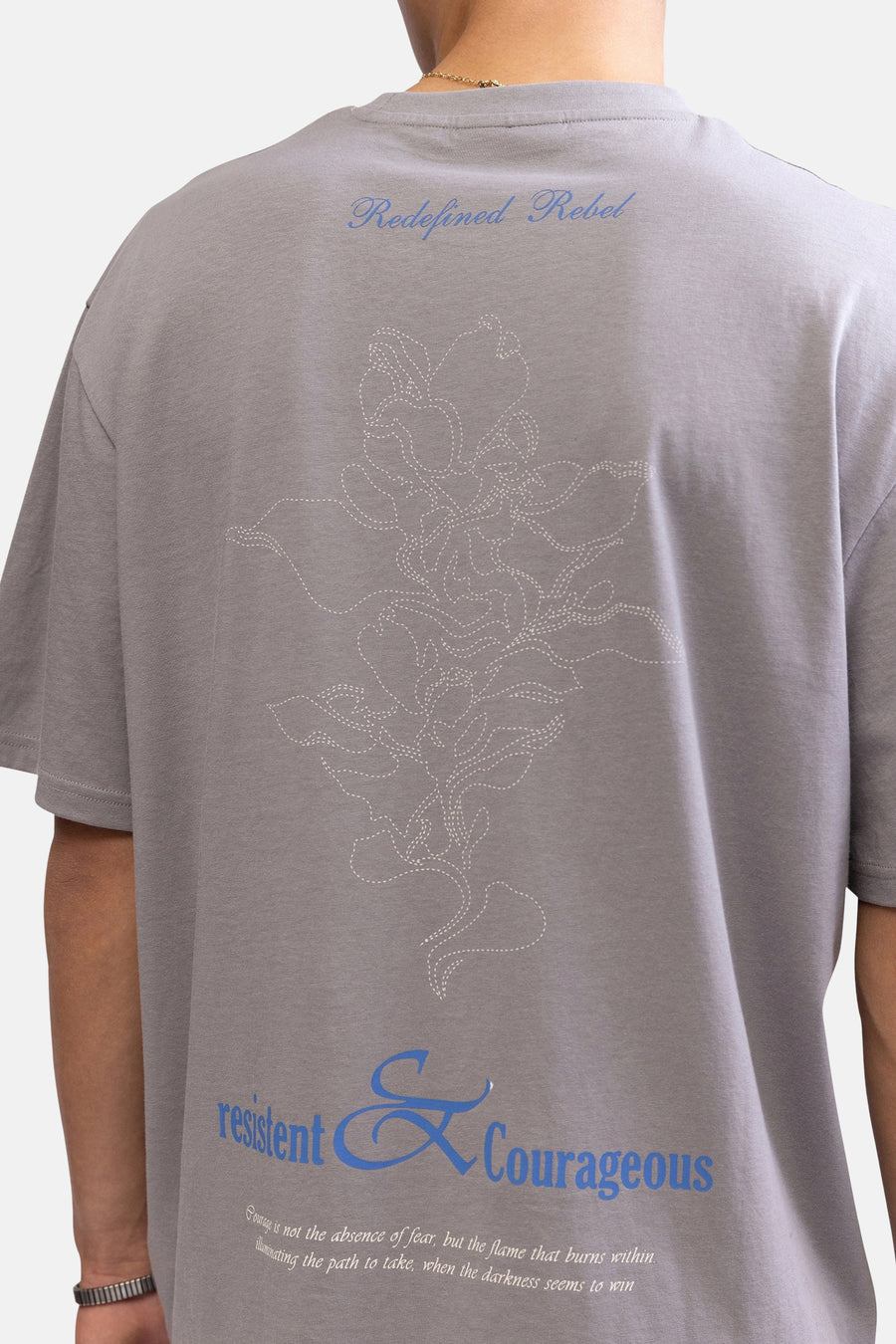 T-shirt à manches courtes - gris
