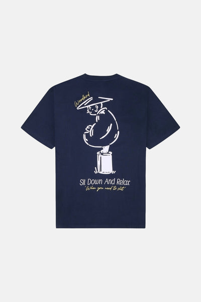 T-shirt (manches courtes) Bleu - WOODBIRD