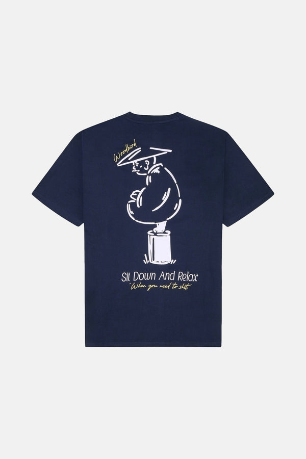 T-shirt (manches courtes) Bleu - WOODBIRD