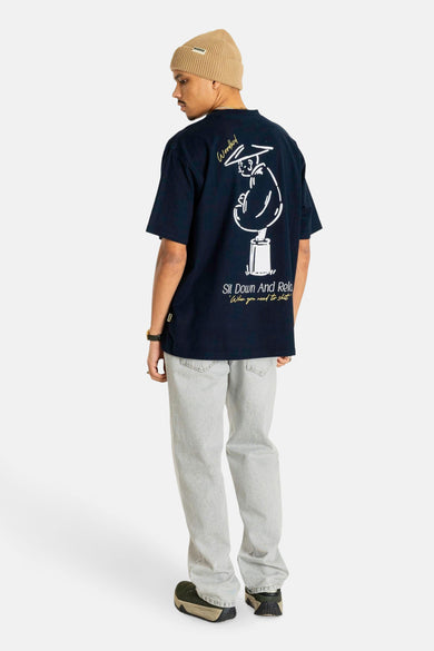 T-shirt (manches courtes) Bleu - WOODBIRD