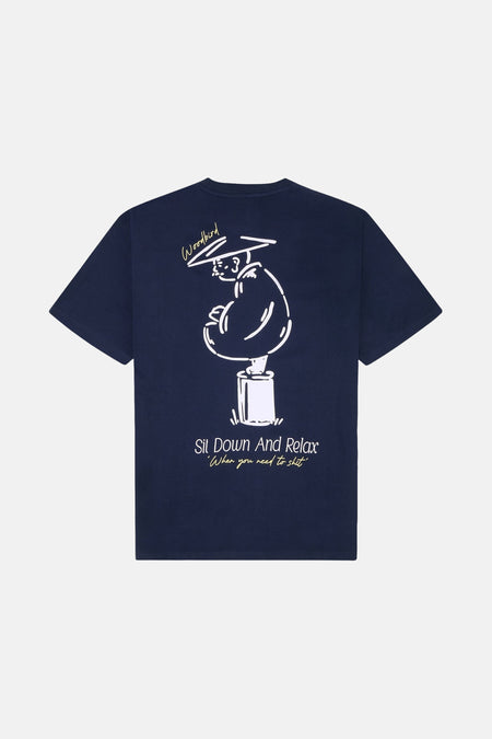 T-shirt (manches courtes) Bleu - WOODBIRD