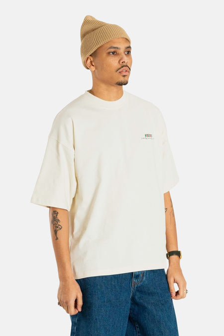T-shirt (manches courtes) Écru - WOODBIRD
