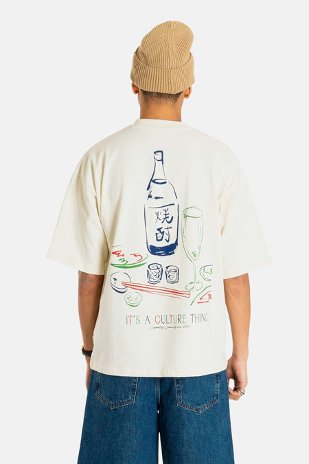 T-shirt (manches courtes) Écru - WOODBIRD