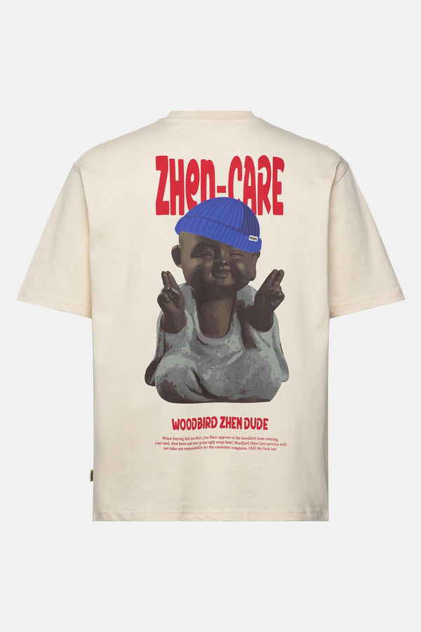 T-shirt (manches courtes) Écru - WOODBIRD