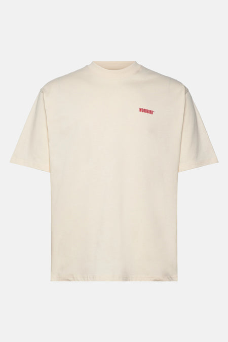 T-shirt (manches courtes) Écru - WOODBIRD