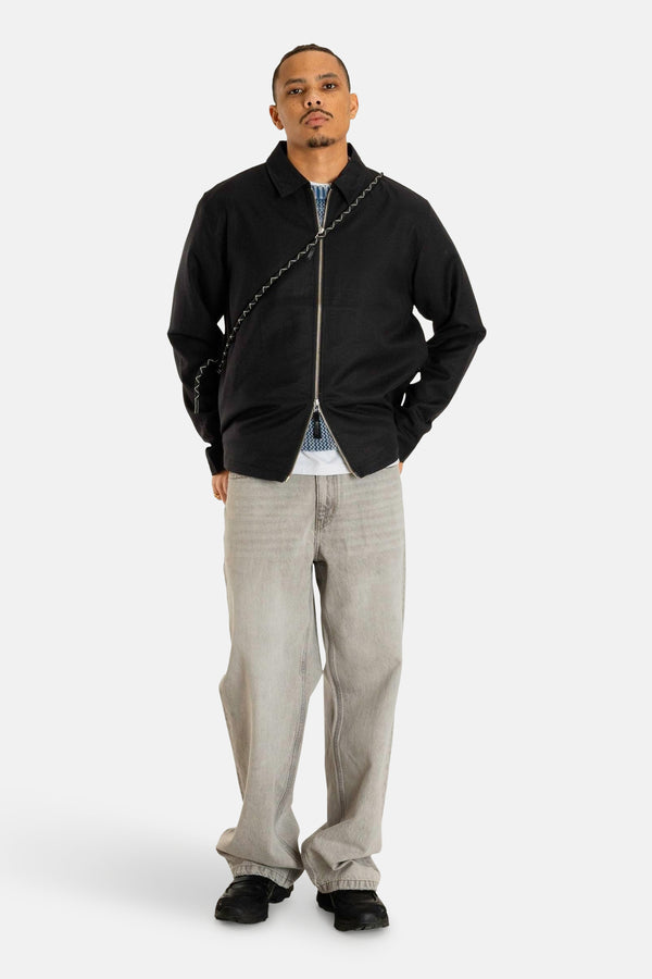 Veste courte Noir - WOODBIRD
