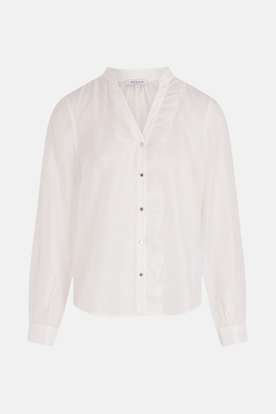 Chemise à manches longues - blanc - Morgan De Toi