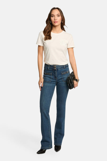 T-shirt à manches courtes - blanc