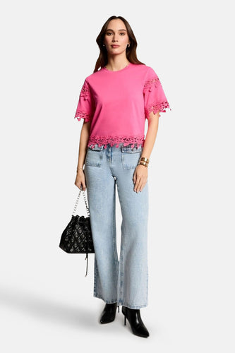 T-shirt à manches courtes - rose