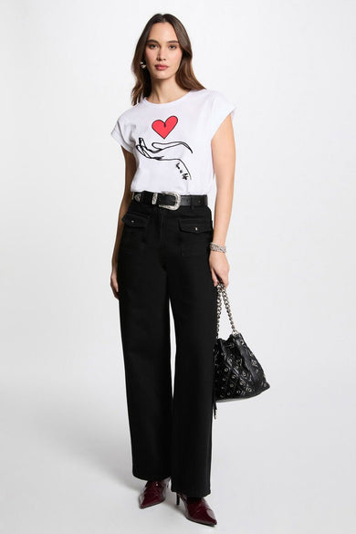 T-shirt à manches courtes - blanc