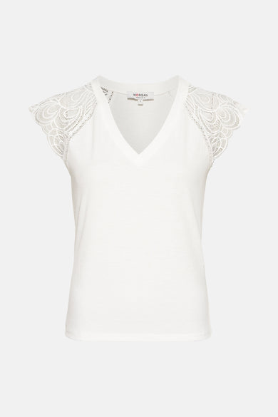 T-shirt à manches courtes - blanc