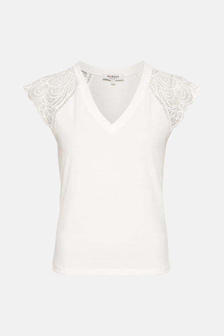 T-shirt à manches courtes - blanc