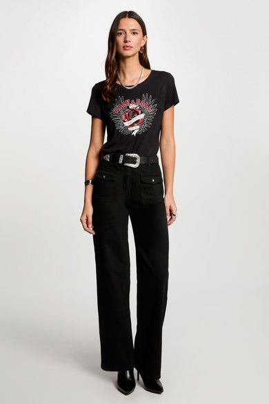 T-shirt à manches courtes - noir