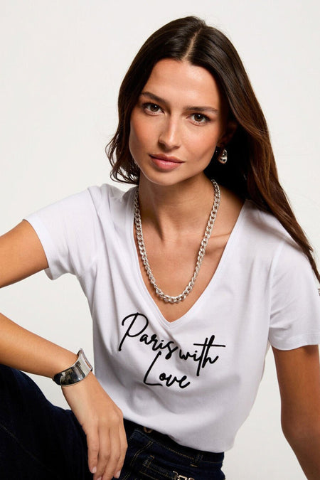 T-shirt à manches courtes - blanc