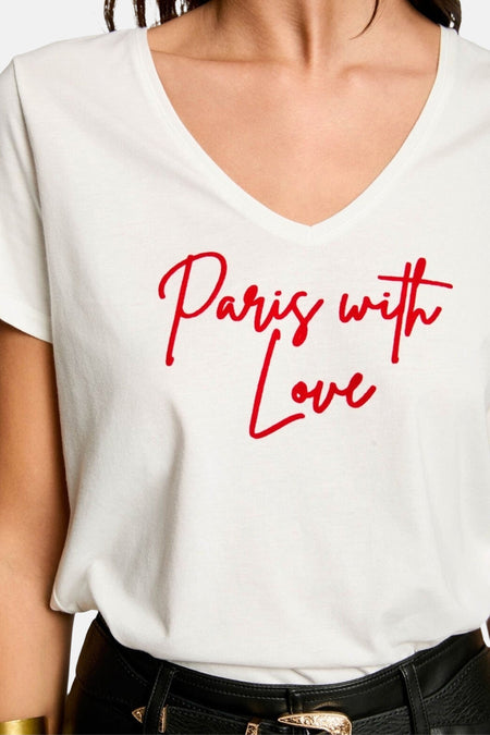 T-shirt à manches courtes - blanc