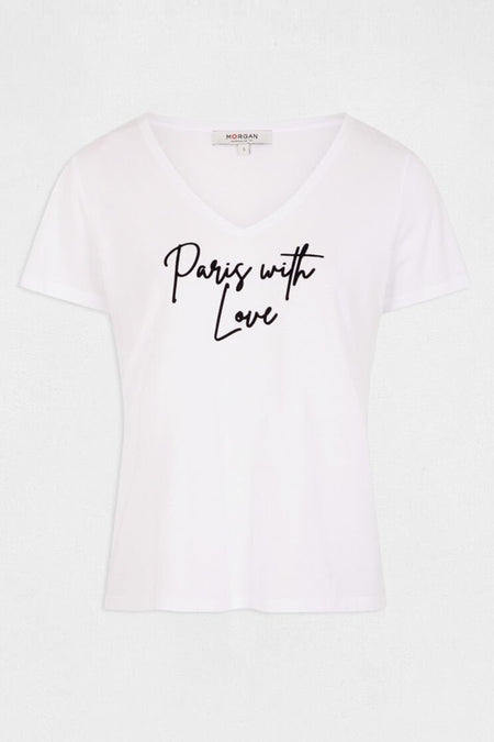 T-shirt à manches courtes - blanc