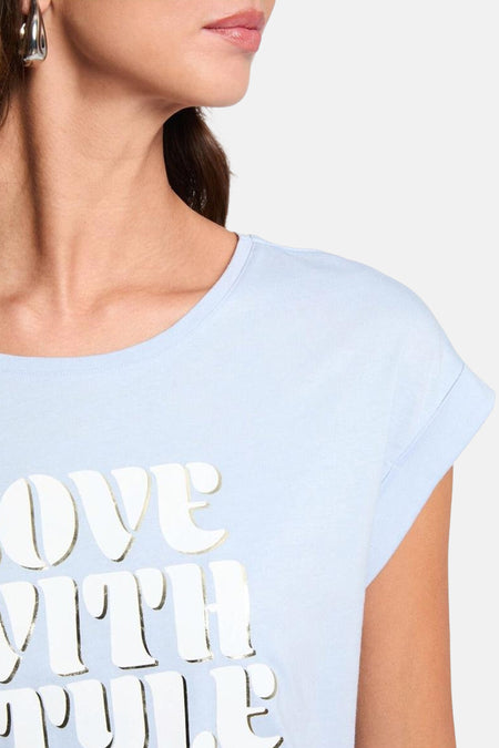 T-shirt à manches courtes - bleu