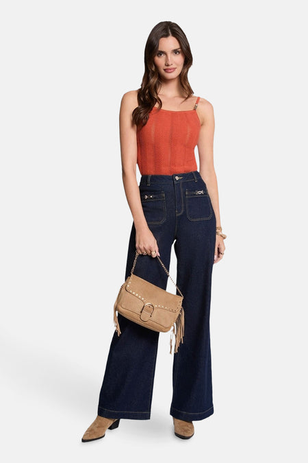 Top (sans manches) Orange - Morgan De Toi