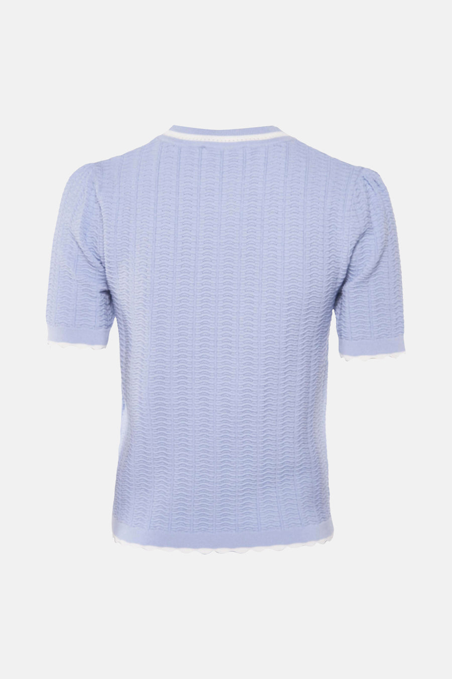 Pull à col rond - bleu - Morgan De Toi