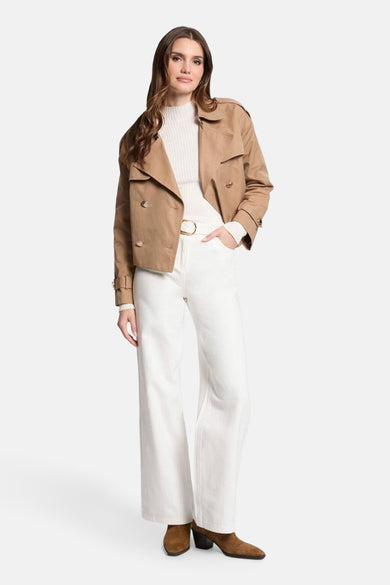 Jeans wide Off white denim - Morgan De Toi