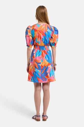 Robe à manches courtes - multicolore - Morgan De Toi