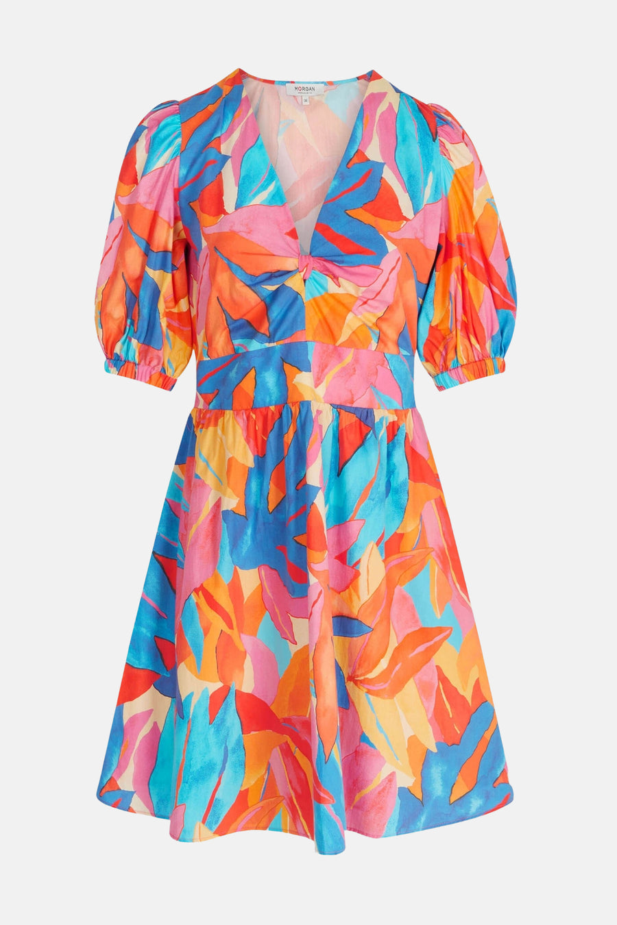 Robe à manches courtes - multicolore - Morgan De Toi