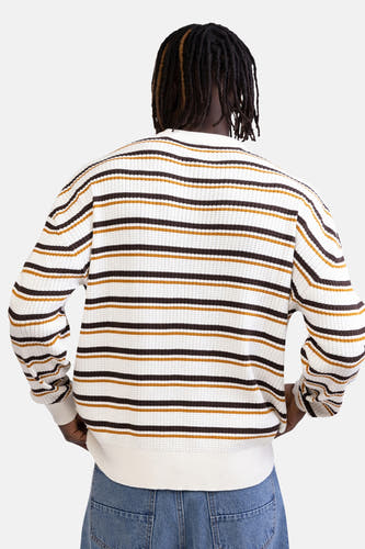 Pull col O - écru