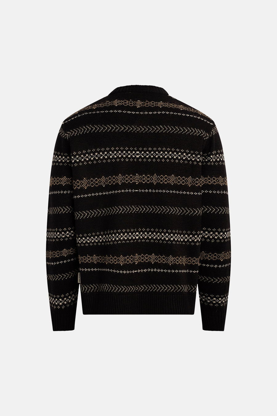Pull col O - noir