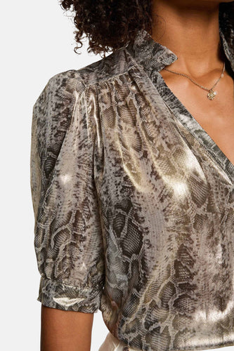 Chemise à manches courtes - Gris - Morgan De Toi