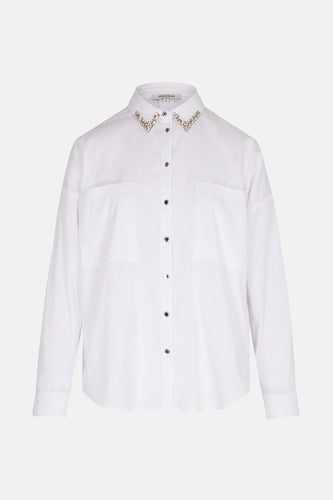 Chemise à manches longues - blanc - Morgan De Toi - 5