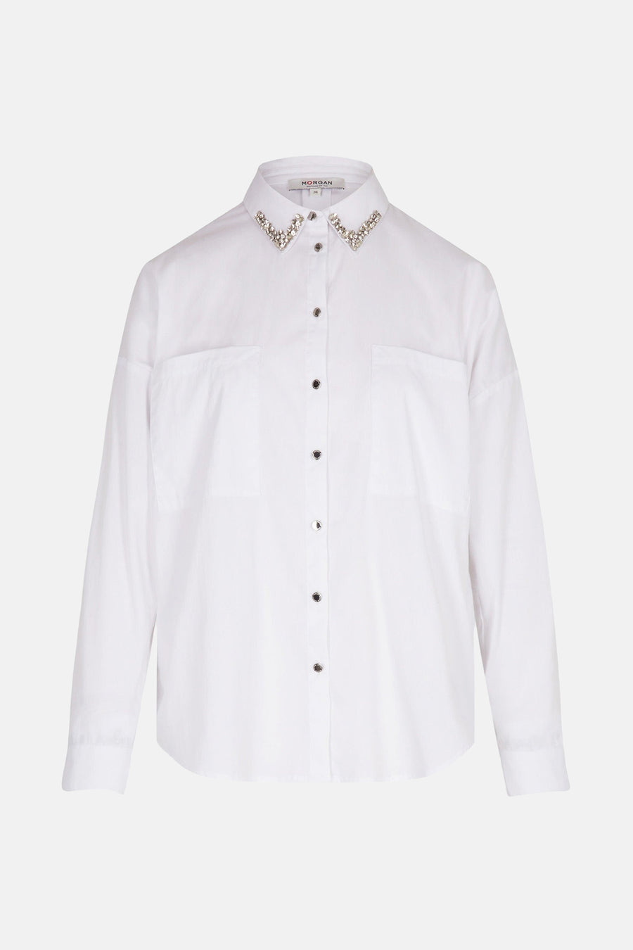 Chemise à manches longues - blanc - Morgan De Toi - 5