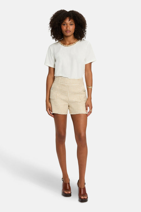 Top uni manche courte Blanc - Morgan De Toi