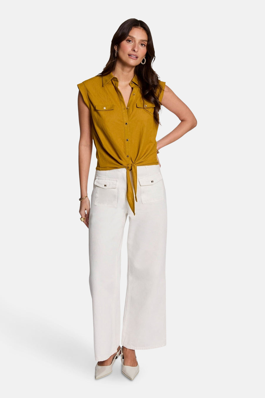 Chemisier - jaune - Morgan De Toi