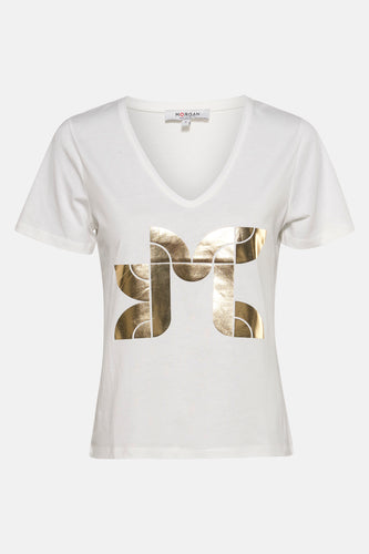 T-shirt à manches courtes - blanc