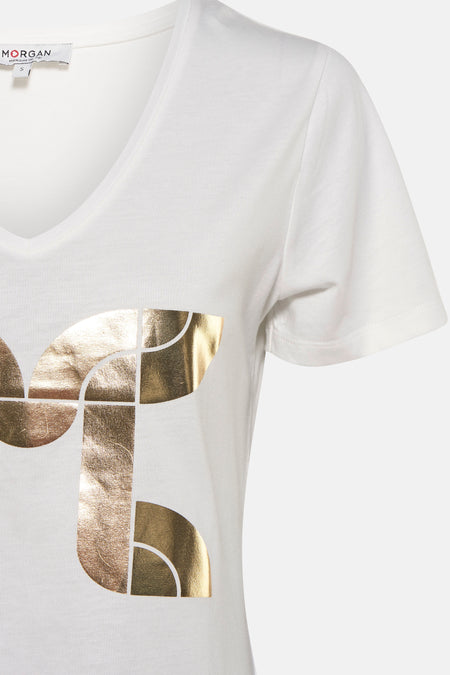 T-shirt à manches courtes - blanc