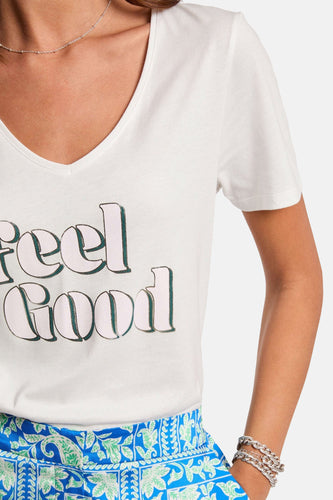 T-shirt à manches courtes - blanc - Morgan De Toi - 8