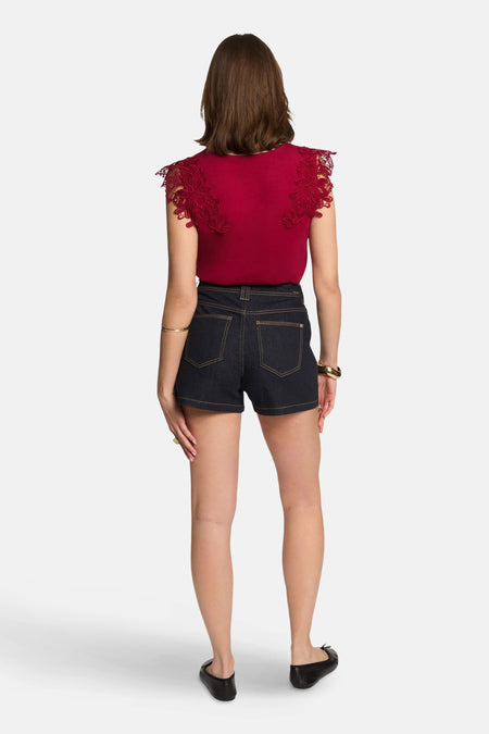 T-shirt à manches courtes - rouge