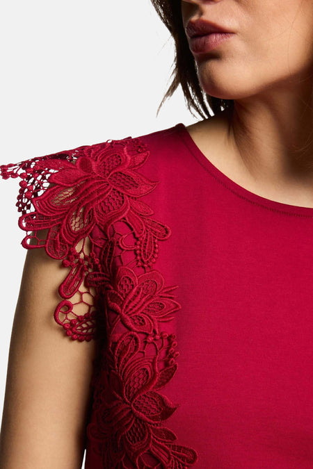 T-shirt à manches courtes - rouge