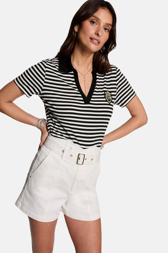 Polo à manches courtes - noir - Morgan De Toi