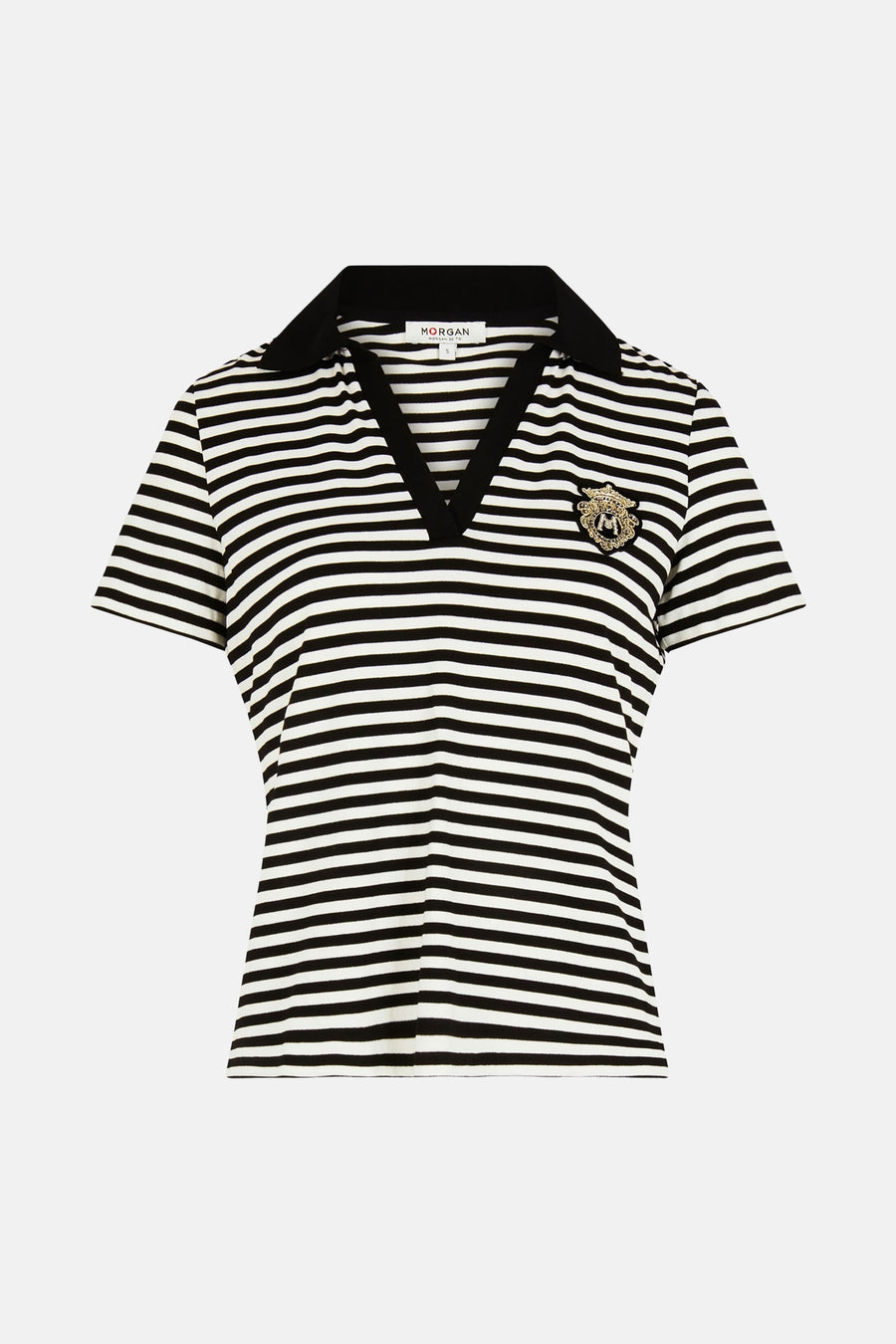 Polo à manches courtes - noir - Morgan De Toi