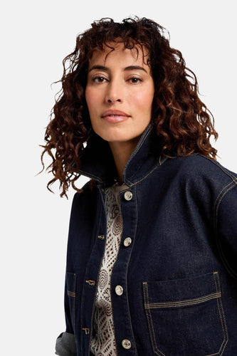 Veste en jean - dark blue denim - Morgan De Toi