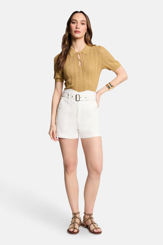 Pull à col rond - jaune - Morgan De Toi - 5