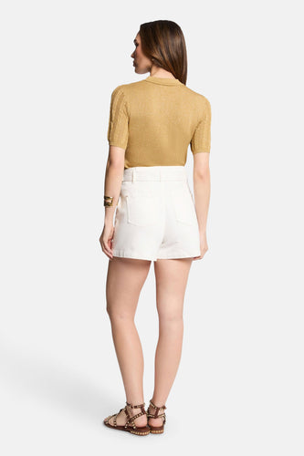 Pull à col rond - jaune - Morgan De Toi - 5