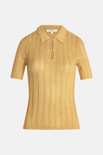 Pull à col rond - jaune - Morgan De Toi - 5