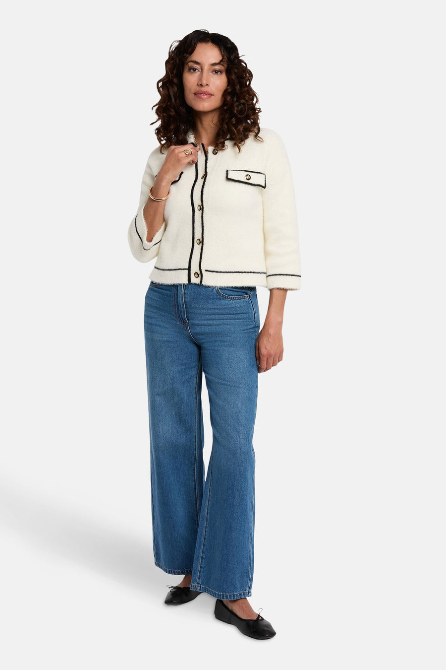 Gilet - blanc - Morgan De Toi