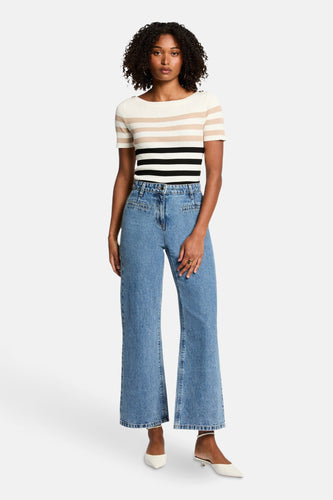 Pull à col rond - écru - Morgan De Toi