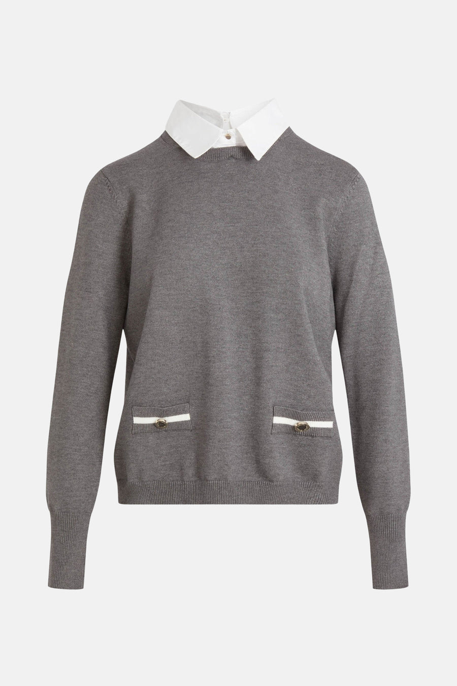 Pull à col roulé - gris - Morgan De Toi