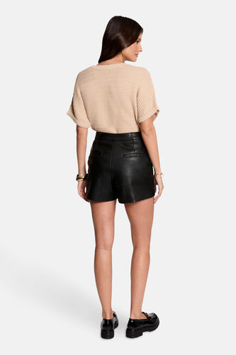 Pull à col rond - beige - Morgan De Toi